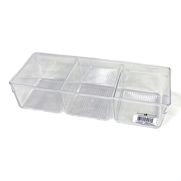 Clear Acrylic 3 Compartment Organizing Trays - 6 - Picture 3 of 6